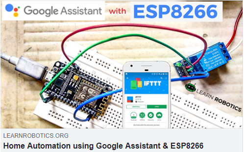 WiFi  esp8266  Google Assistant