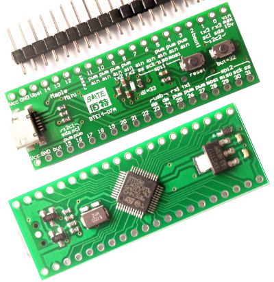 Arduino 32 bit Maple leaf mini STM32F103CBT6 