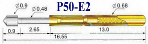    testpin P50-E20.7  16 