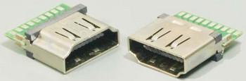 Розетка HDMI для пайки на провода